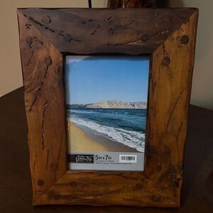Brown Wooden Picture Frame
